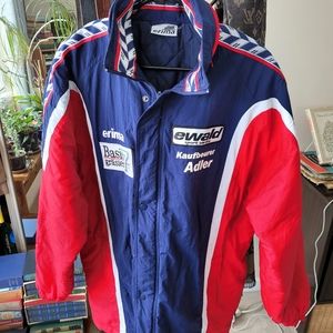 Vintage erima german automotive jacket